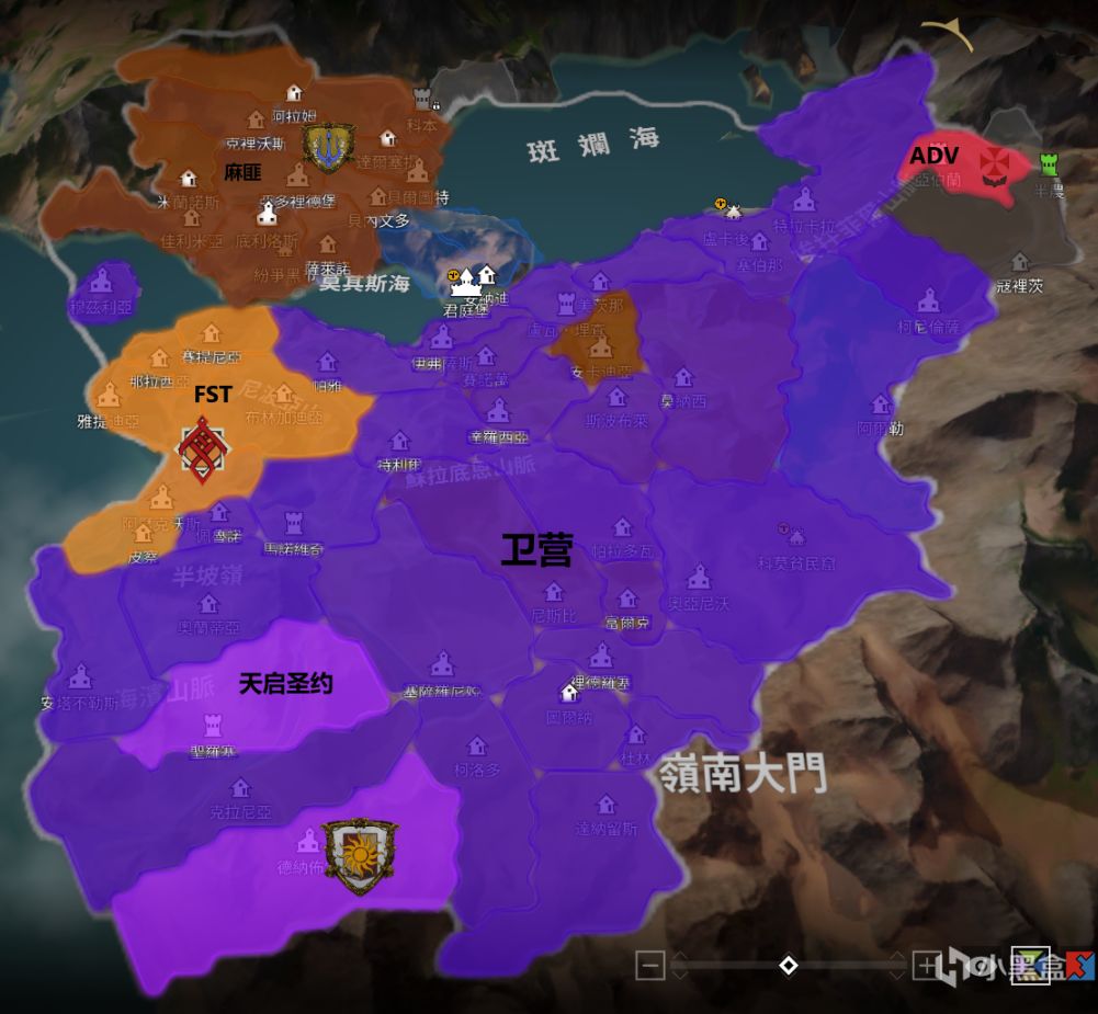 【PC游戏】DI领土战丨醉意体系转攻西面！WildHunt回缩防线至一城一关-第0张