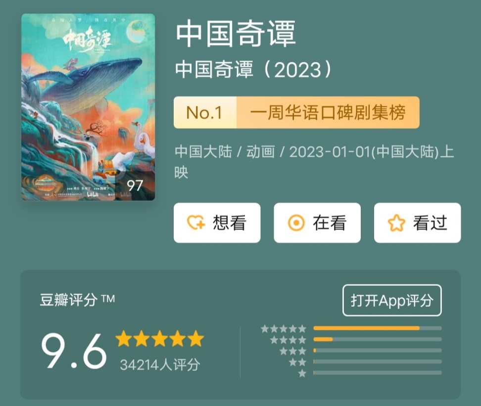 《中国奇谭》爆火，豆瓣评分高达9.6-第2张