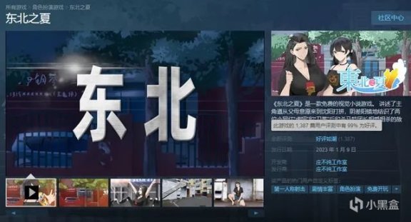 【Gal游戏综合区】当东北狠活遇上二次元，B站UP主众筹国产Galgame在Steam火了？-第4张