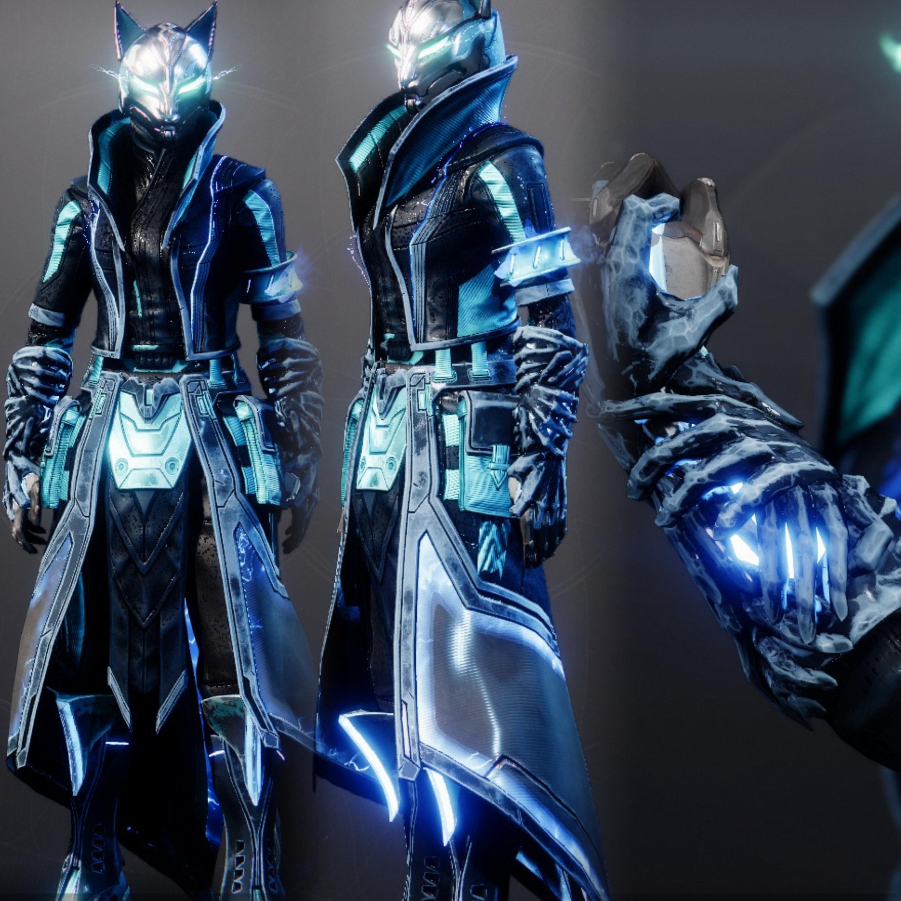 【命运2】分享一下我的年五常用金装幻化搭配！-第37张