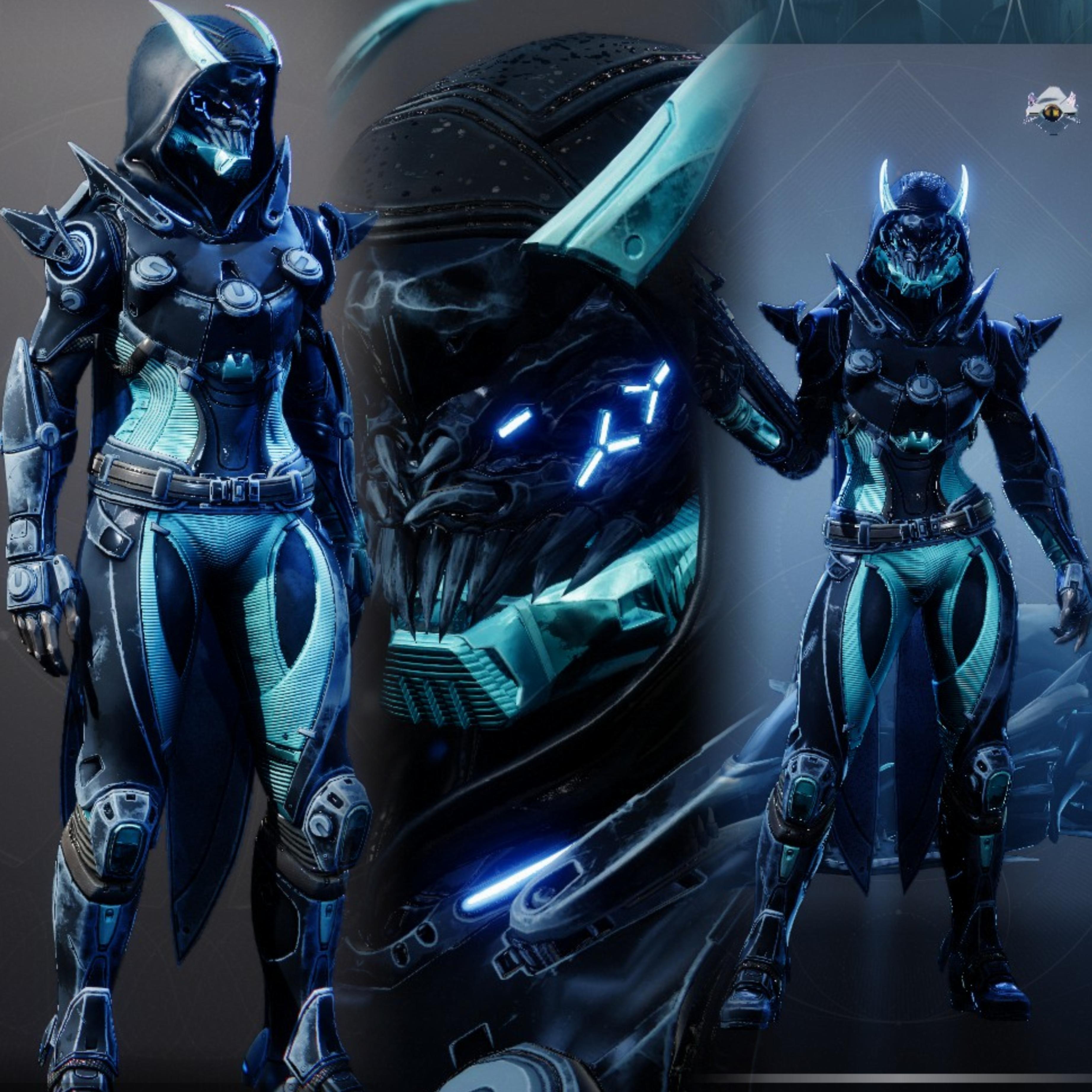 【命运2】分享一下我的年五常用金装幻化搭配！-第25张