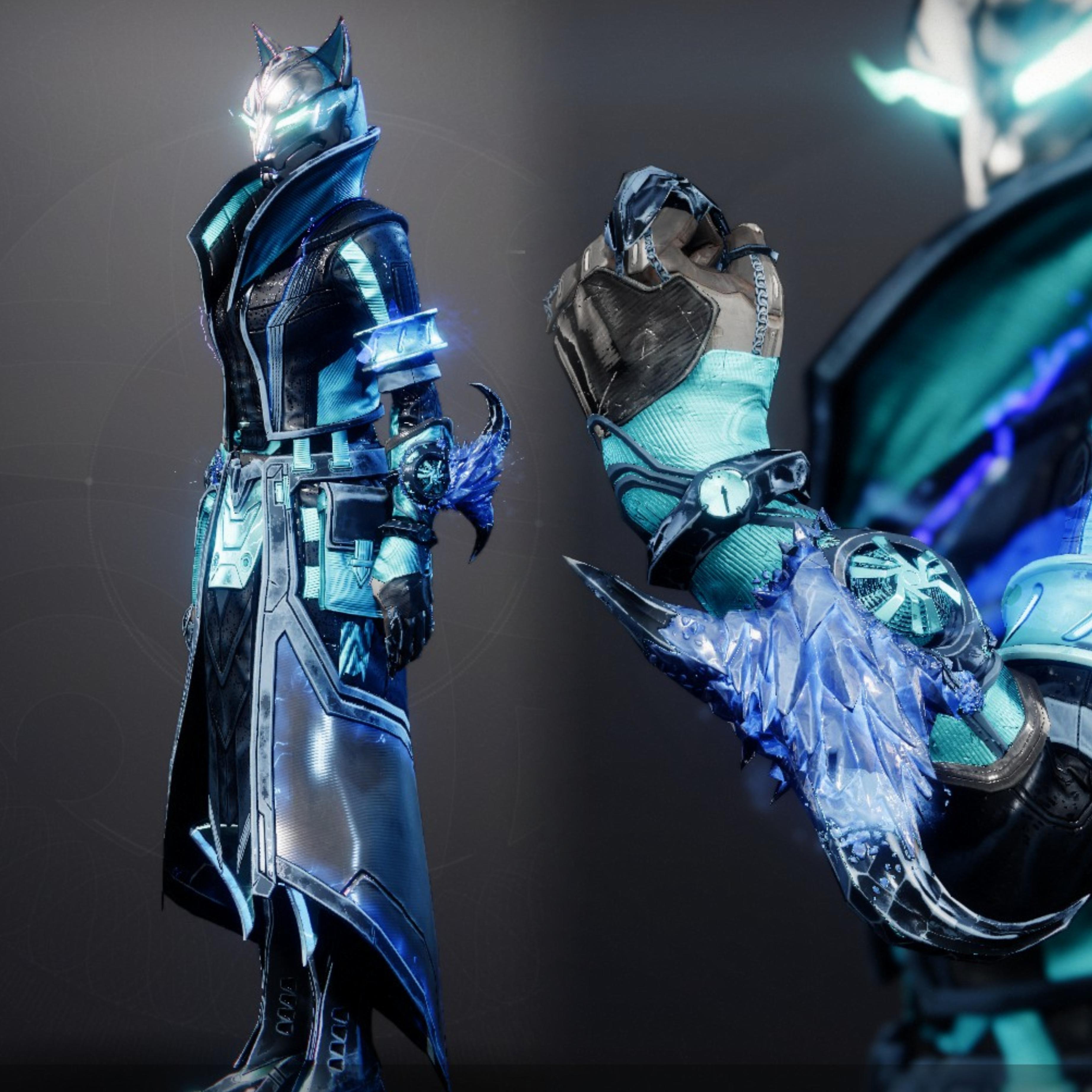 【命运2】分享一下我的年五常用金装幻化搭配！-第38张