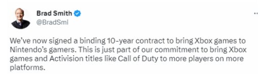 【Switch】收购动视成功？微软和任天堂签署10年合同！将Xbox游戏带给NS玩家-第2张
