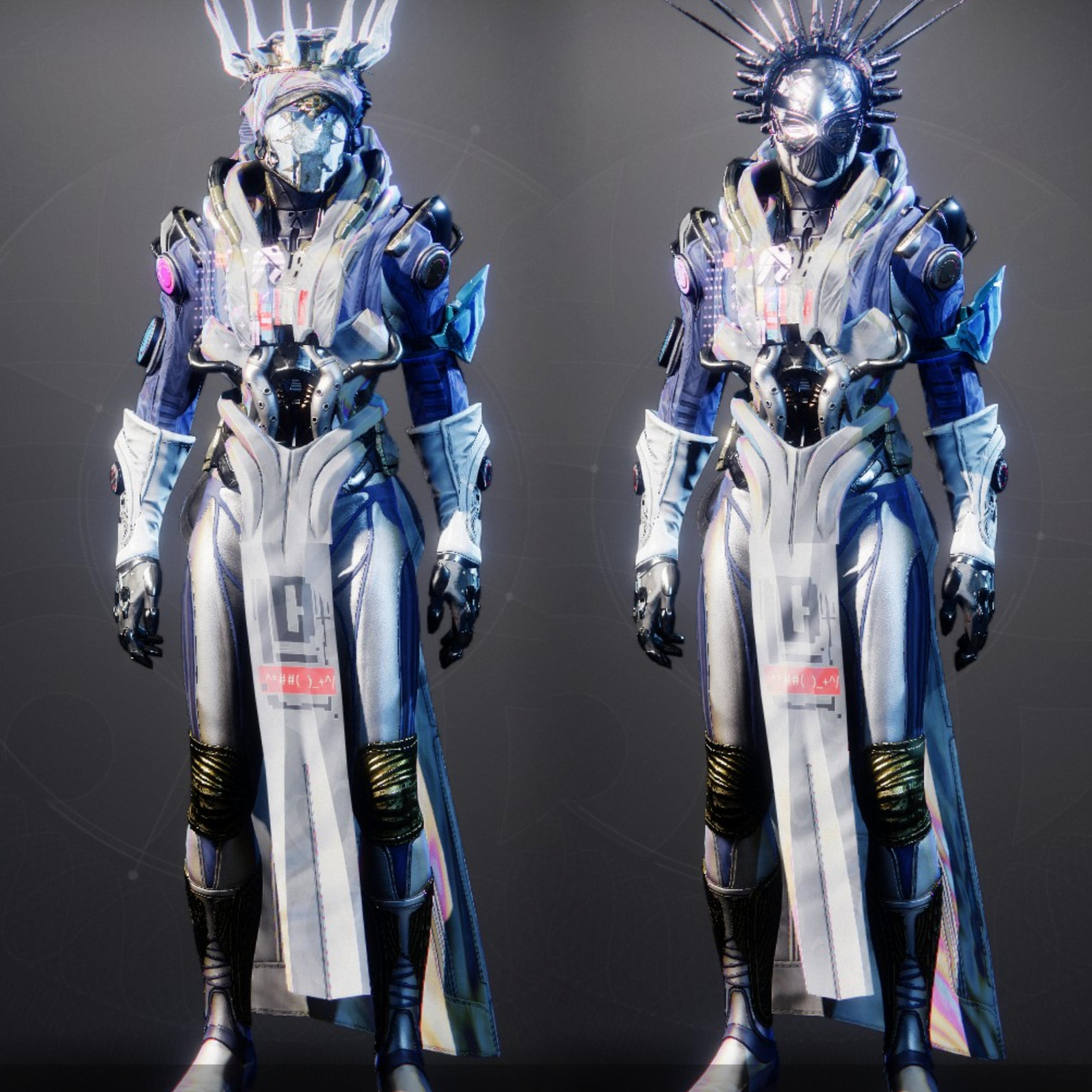 【命运2】分享一下我的年五常用金装幻化搭配！-第28张