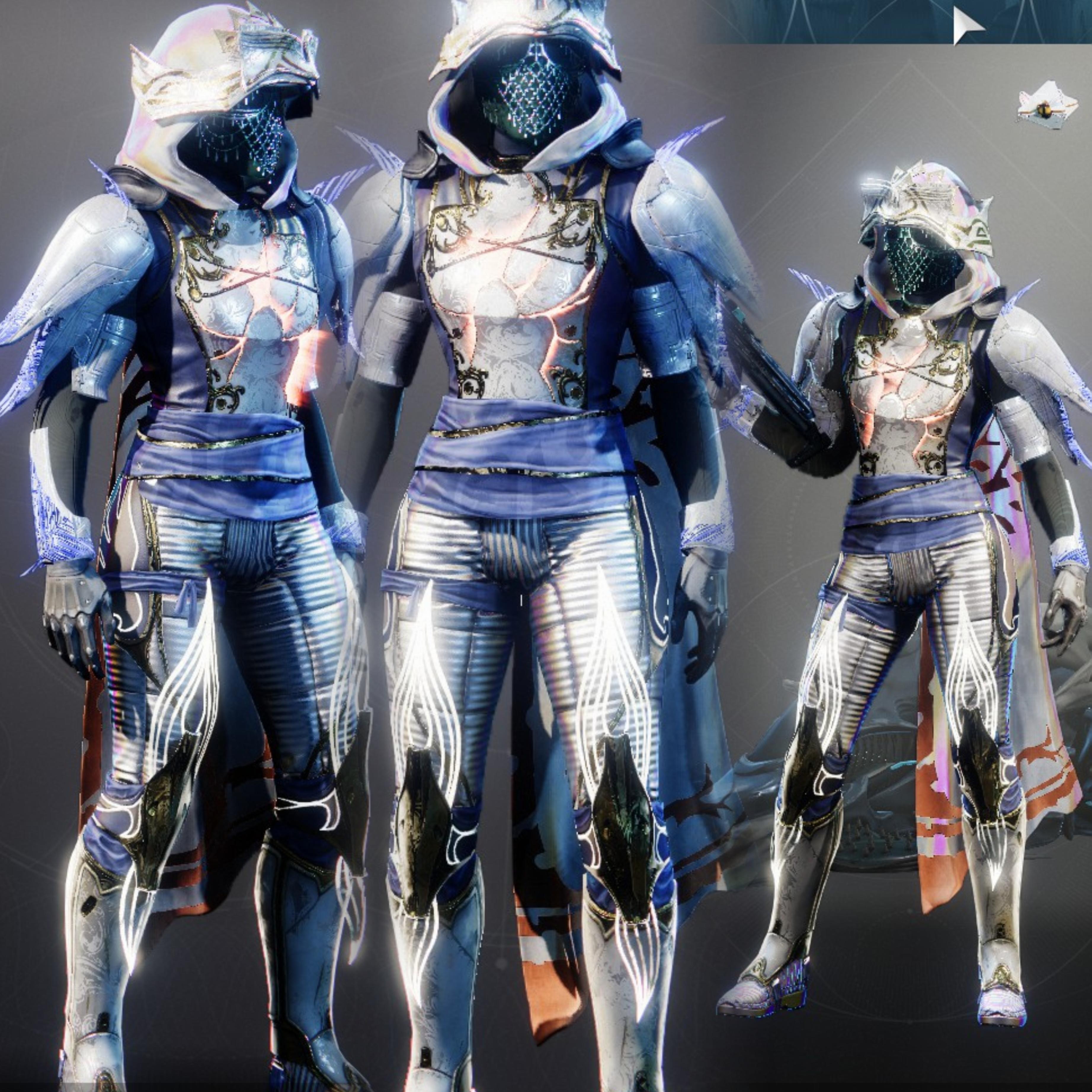 【命运2】分享一下我的年五常用金装幻化搭配！-第23张