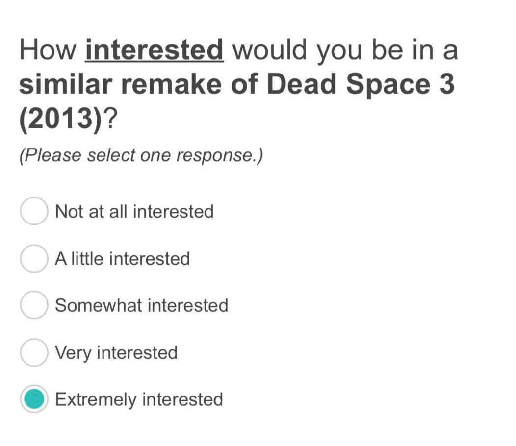 【PC游戏】还想要更多的《死亡空间》重置版吗？EA发布问卷询问玩家的兴趣-第5张