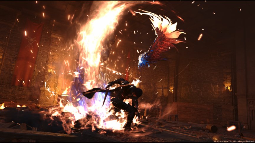 《最終幻想16》發佈最新實機視頻:戰鬥有《鬼泣5》的影子.-第4張