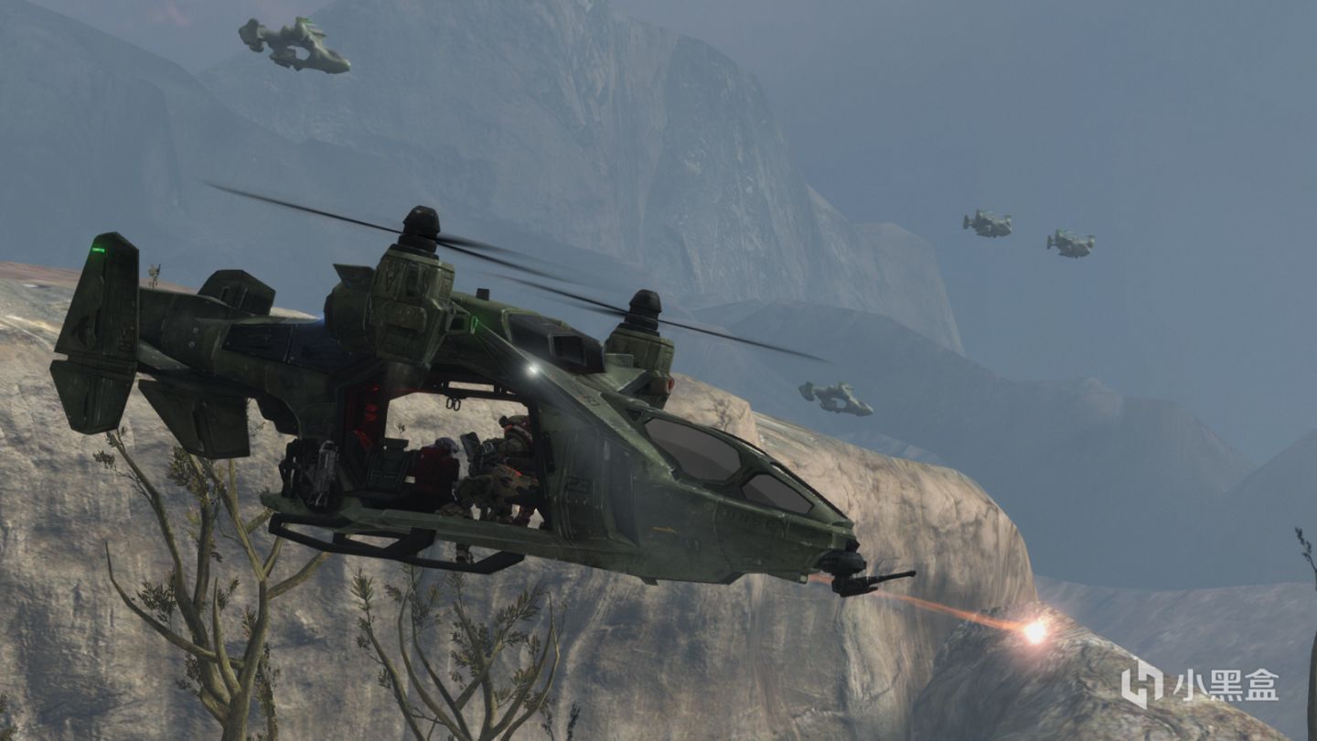 【HALO设定科普】UH-144猎鹰号通用直升机 —— 空中快车-第5张