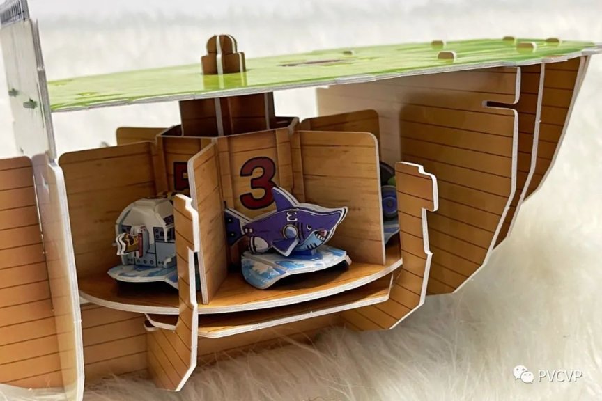 【周边专区】我拼了《海贼王》纸质拼装模型船，玩久了塑料觉得纸板还挺有意思-第26张