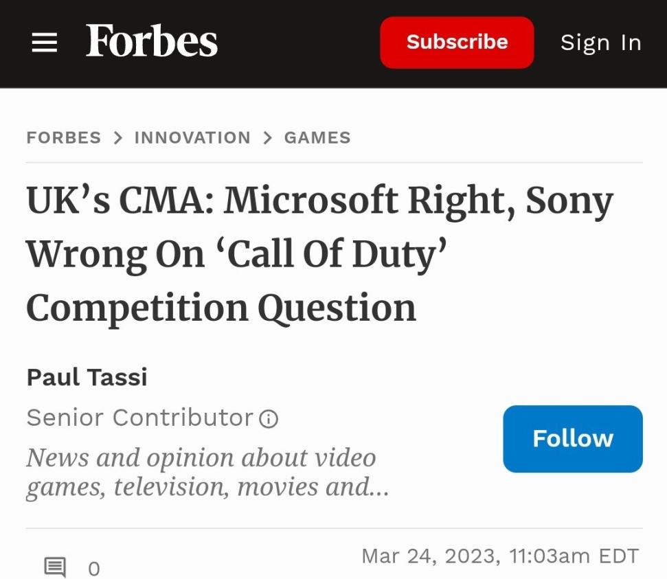 【PC游戏】英国监管机构：在《使命召唤》竞争问题上微软是对的，索尼是错的-第1张