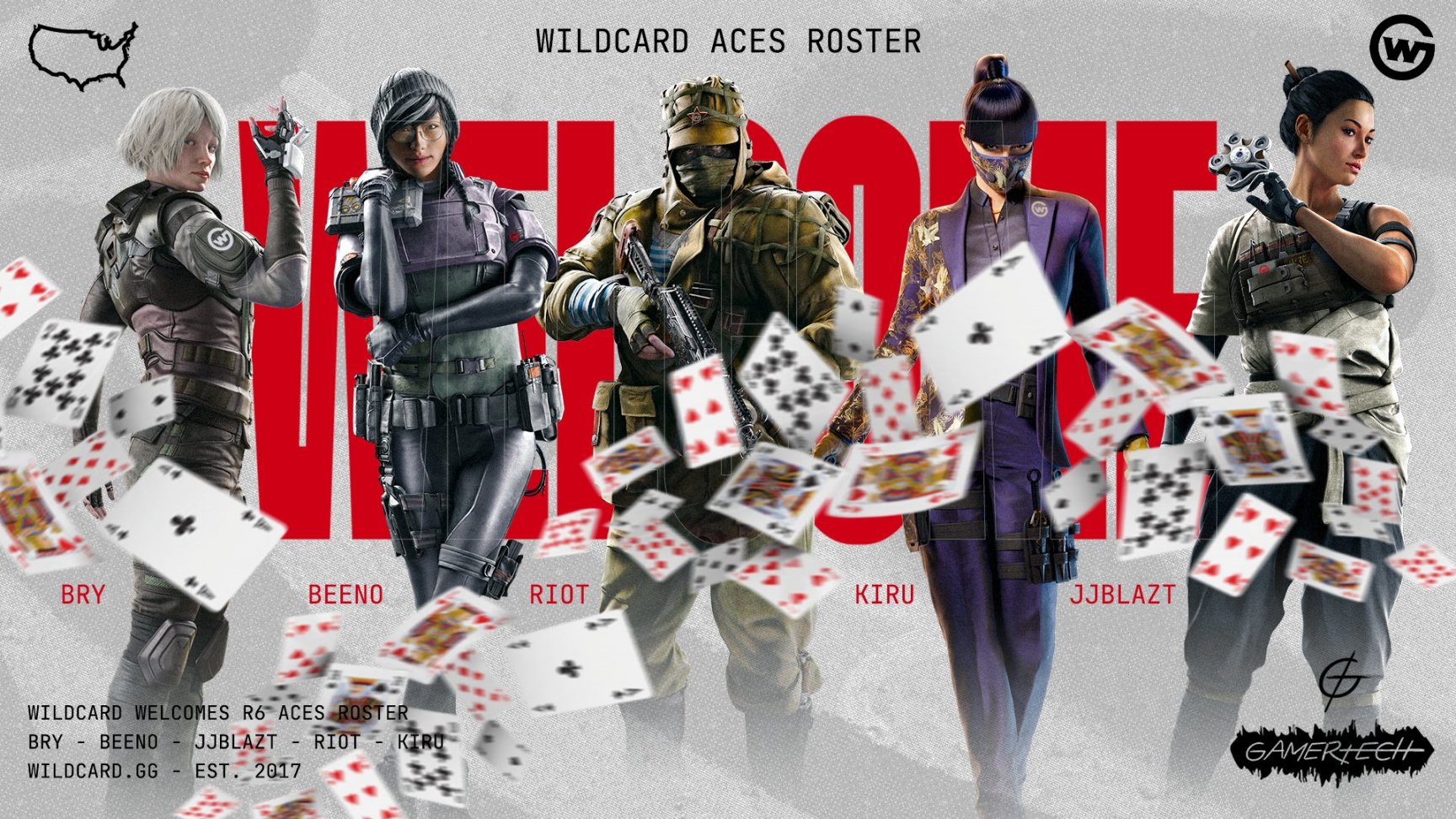 【彩虹六号围攻】WC成立Wildcard Aces出战北美公开资格赛季后赛-第0张