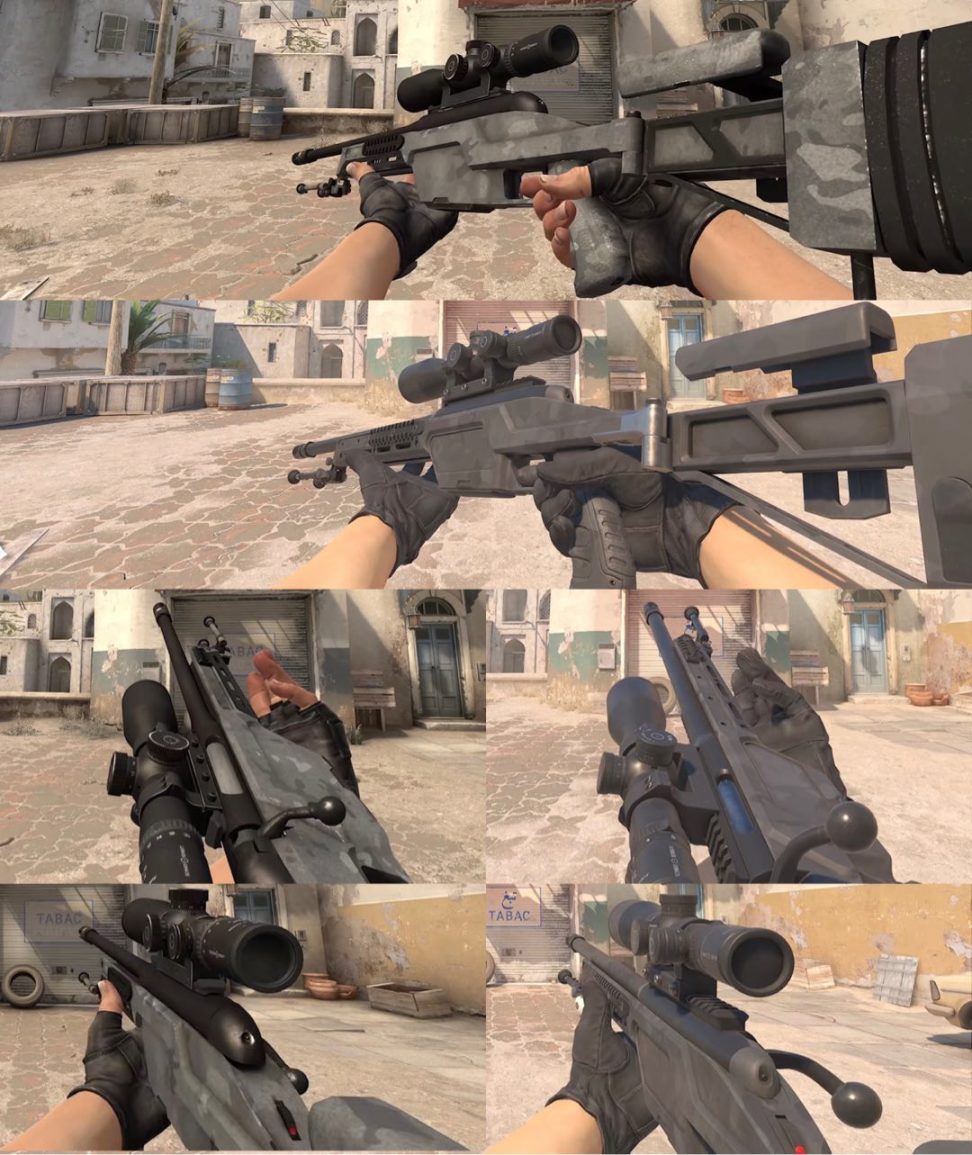 【CS:GO】CS2武器模型對比報告(第一期 步槍篇)-第7張