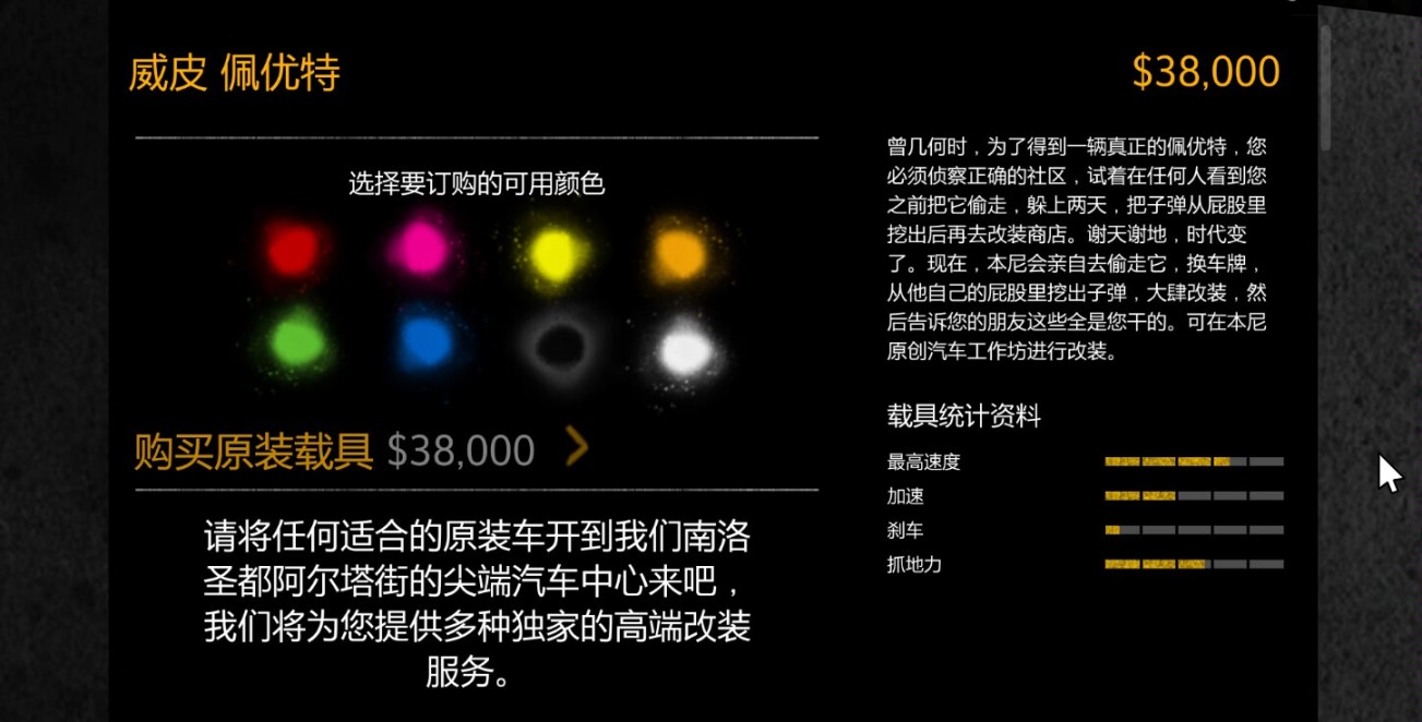 【GTA5好车推荐】威皮 佩尤特(改装款)-第8张