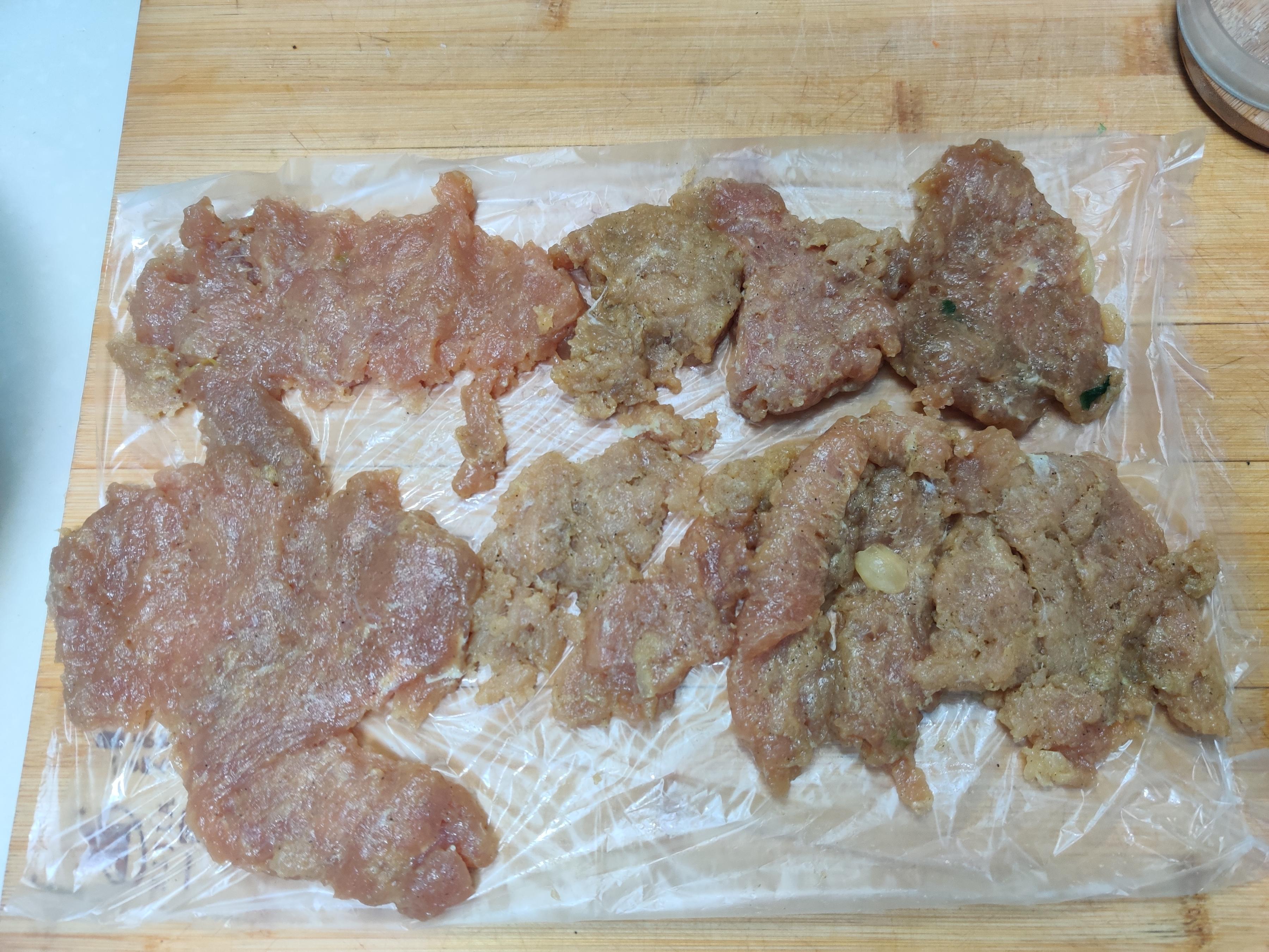【余料烹调】厨房下脚料处理：碎肉炸烤猪排 简单快捷-第1张