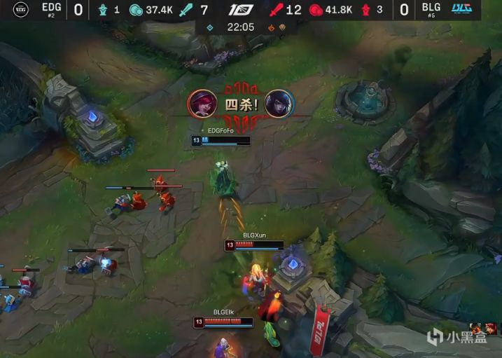 【英雄聯盟】LPL季後賽：武器大師七進七出，BLG 1:0 EDG-第0張