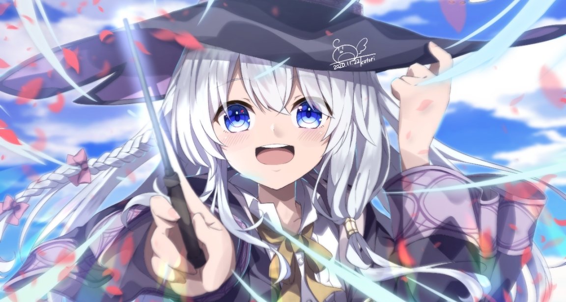白毛動漫美少女推薦