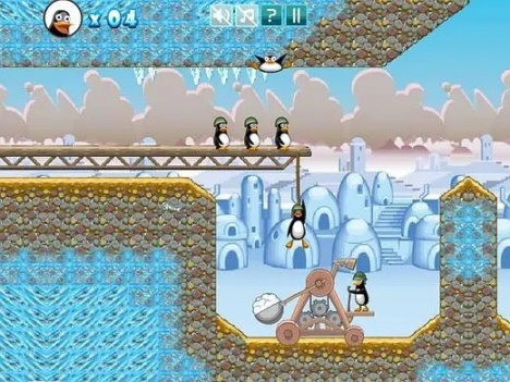 【PC游戏】小时候错过的Java冷门佳作：疯狂的企鹅-第1张