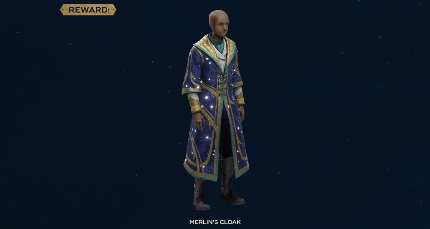 《霍格沃茨之遺》領取梅林斗篷限時迴歸