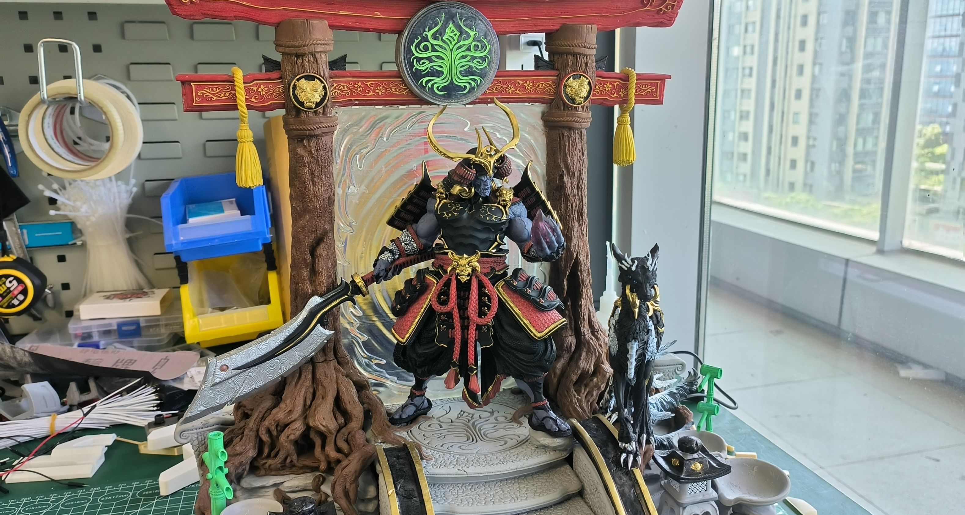 玩3D打印竟成胶佬（后传）鬼武士终极版