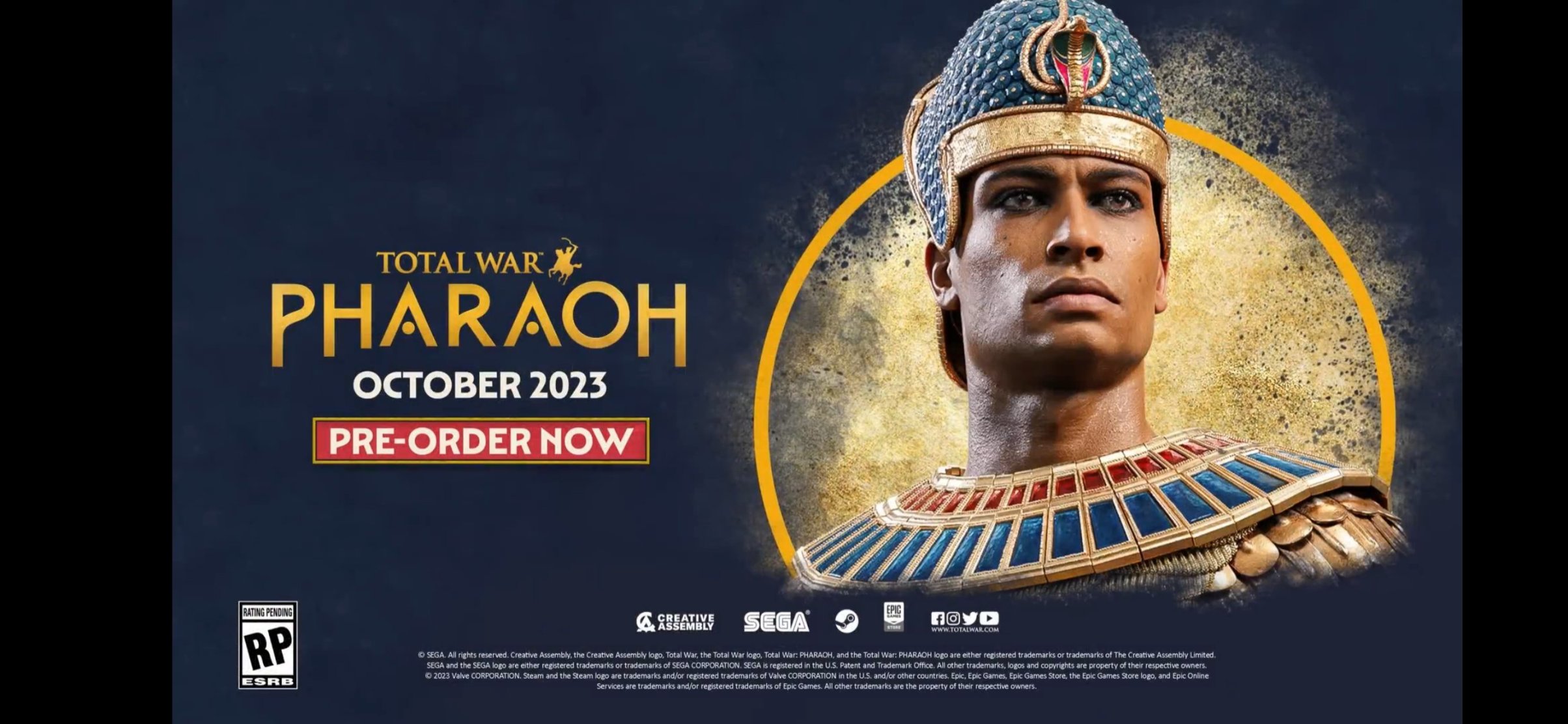 【PC游戏】全面战争系列新作《法老》将于10月上线-第0张