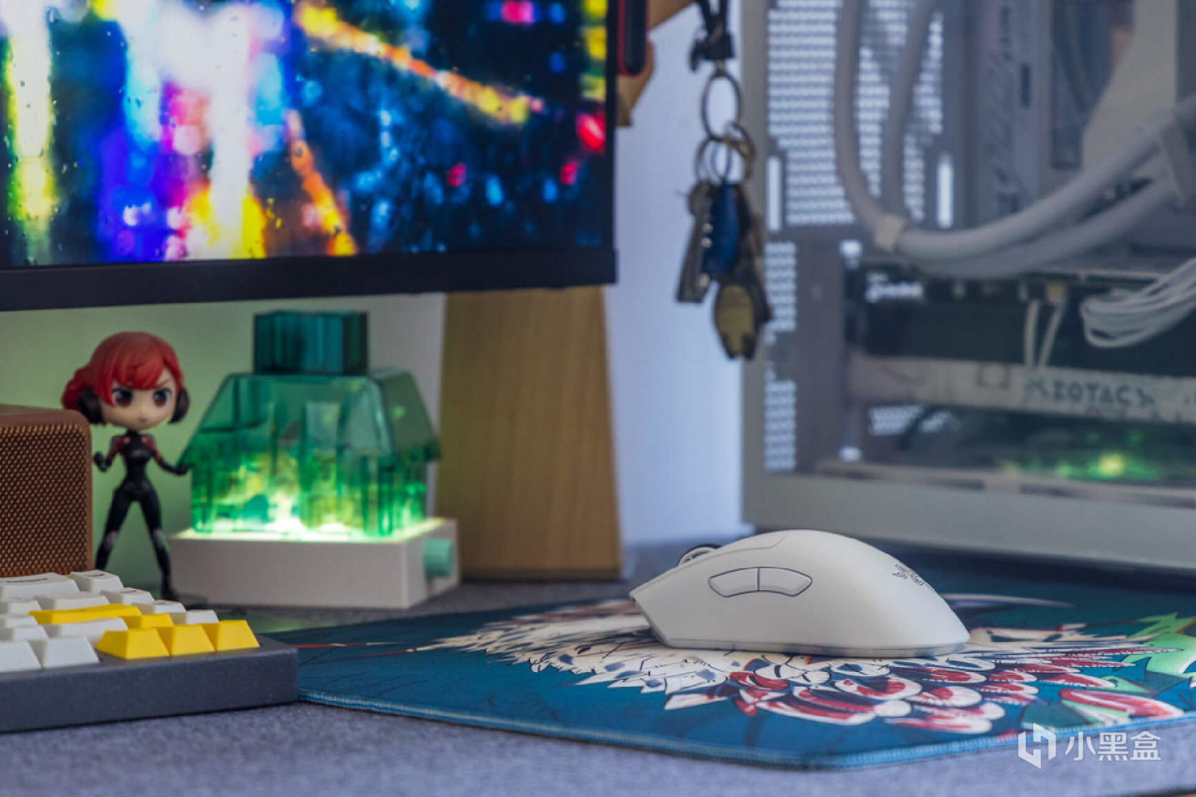 白色主机构建:13代酷睿＋索泰RTX 4070 欧泊白打造Dream PC之旅