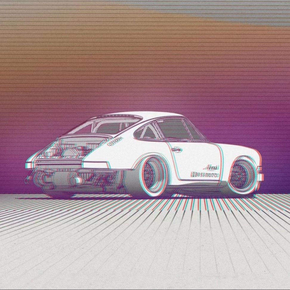 【優質跑車插畫分享】無限靈感-第6張