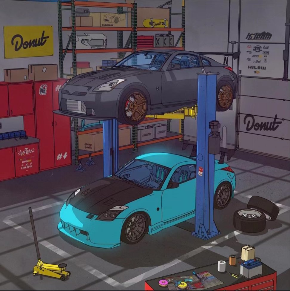 【優質跑車插畫分享】無限靈感-第0張