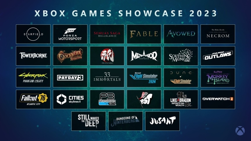 【PC游戏】2023Xbox发布会汇总来啦！星空、如龙8、赛博朋克2077DLC来了！