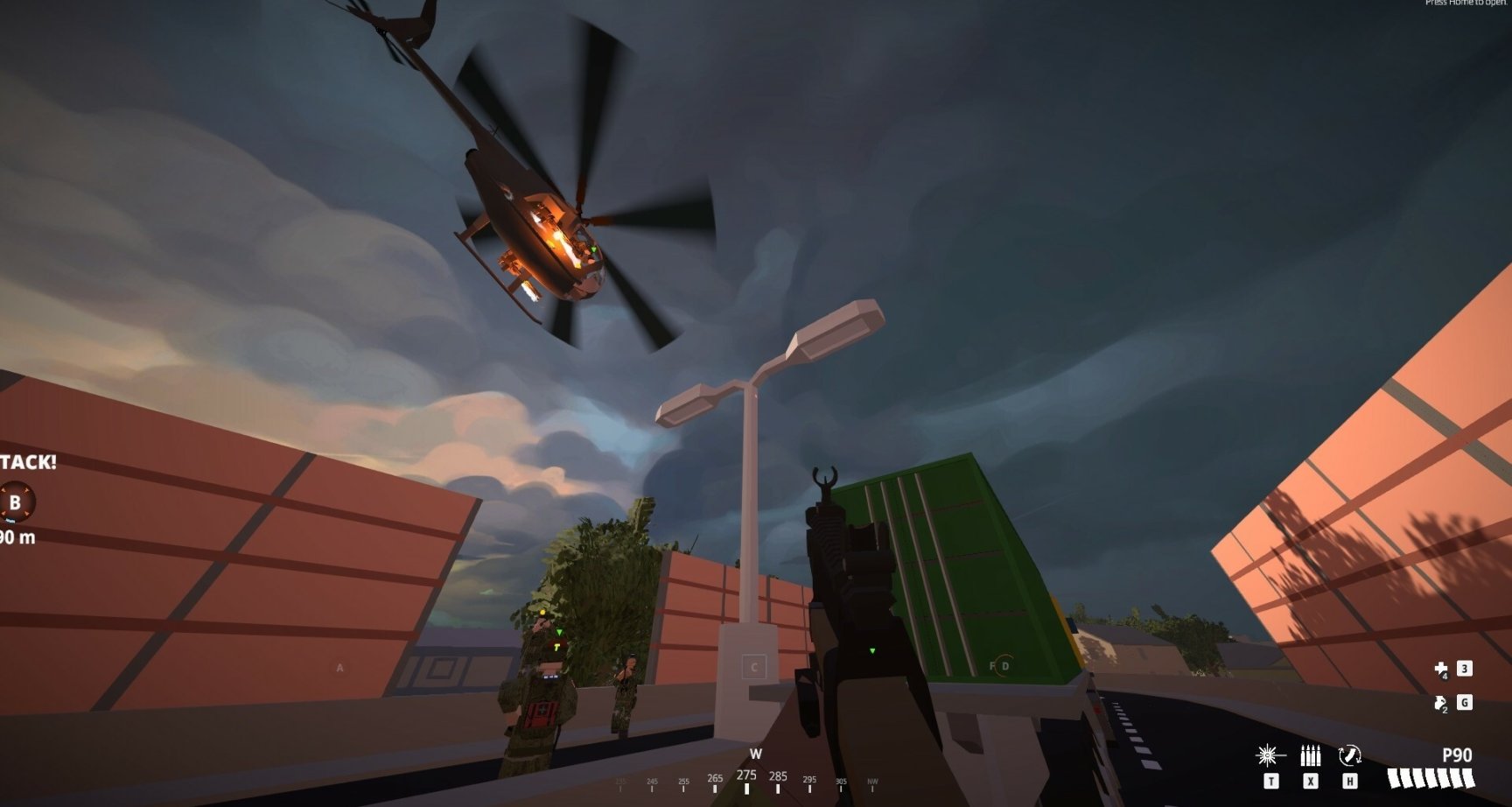 目前，Steam上最热销的游戏是一款全新的254人FPS游戏