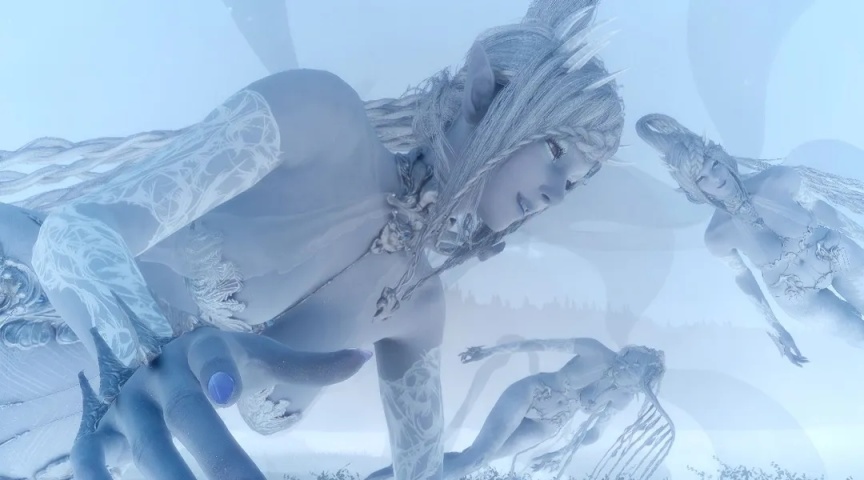【PC游戏】最终幻想系列冰女神希瓦合集：你最喜欢哪一代？-第17张