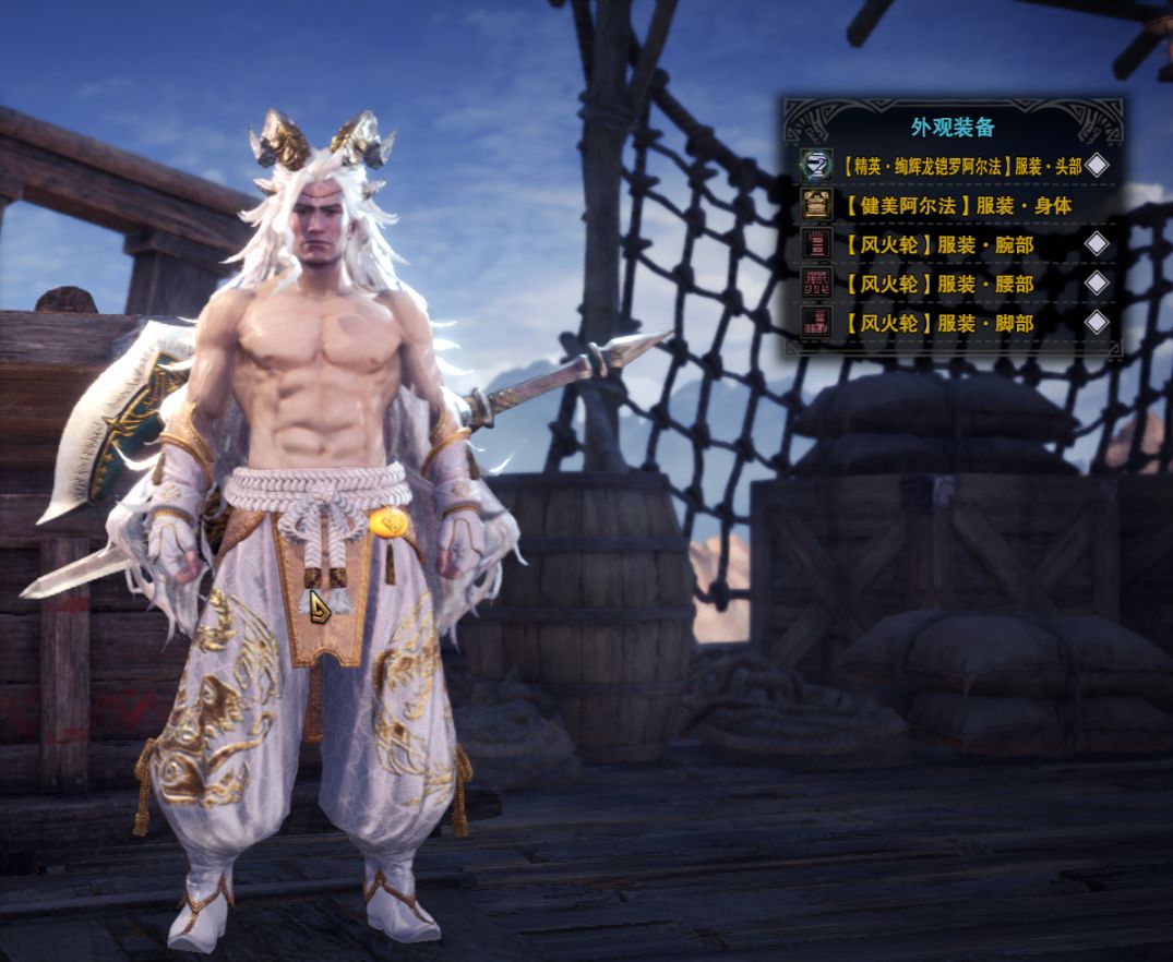 【魔物獵人世界】怪獵暖暖之男獵人無mod幻化-第14張