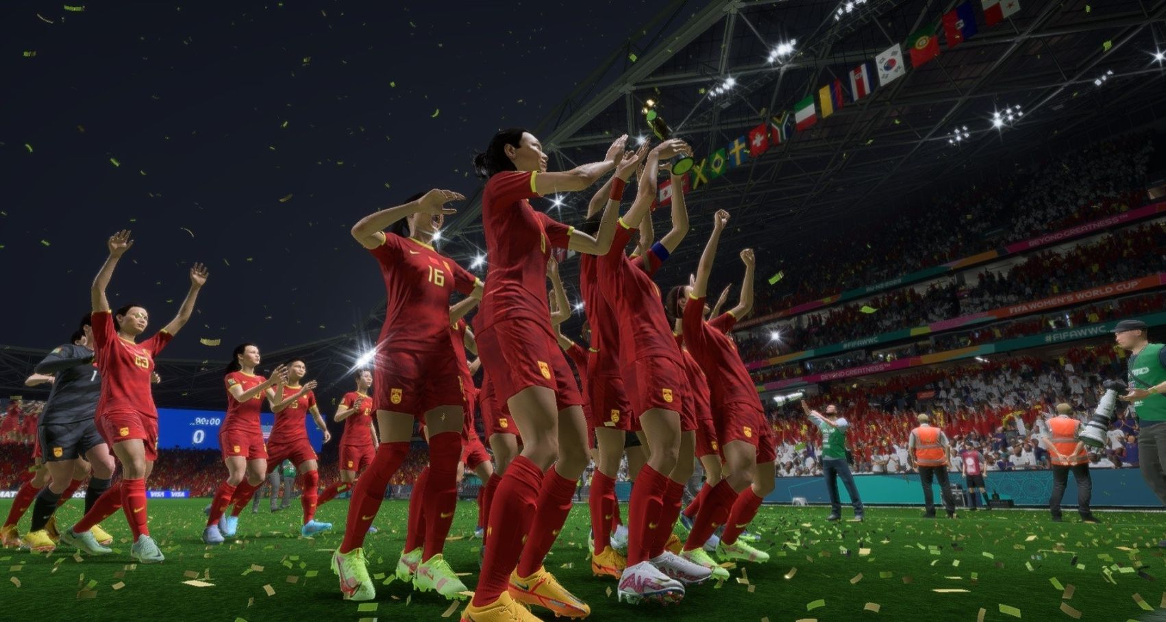 FIFA 23女足世界盃今日上線 EA預測中國女足小組出局