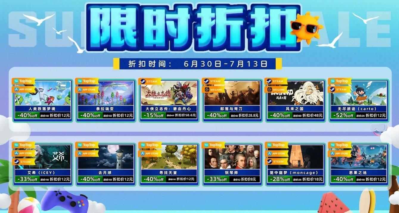 【送Key】XD獨立遊戲夏日特賣，參與活動得遊戲激活碼