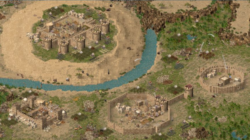 【PC游戏】为了感受冷兵器的魅力，重温了20年前《要塞:十字军东征》-第2张