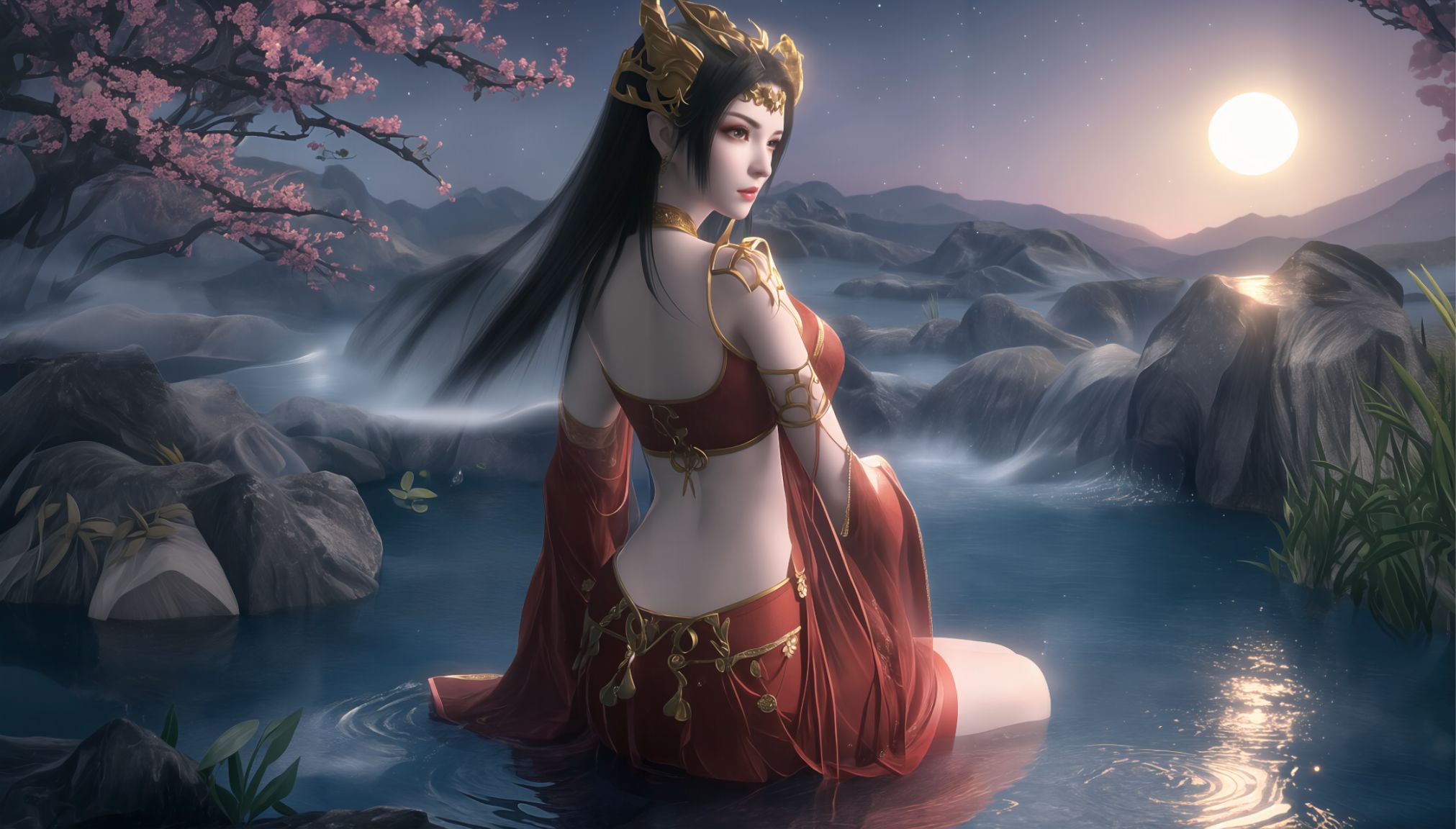 【Wallpaper Engine】AI繪畫國漫女神-第3張