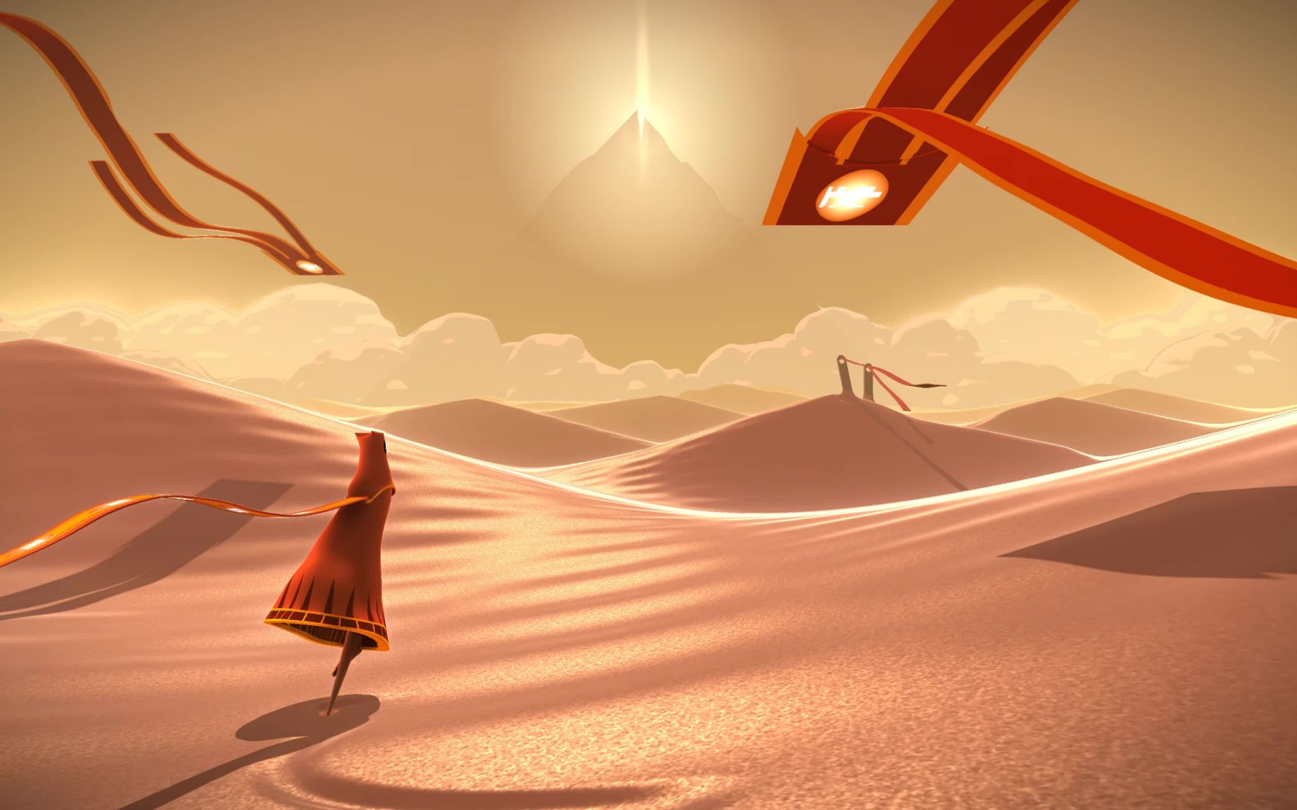 《风之旅人》一场寂静中的灵魂之旅，纯粹的游戏之美-第0张
