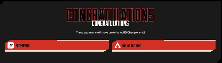 【Apex 英雄】ALGS：LCQ決賽冠軍MDYW!重返英國伯明翰-第8張