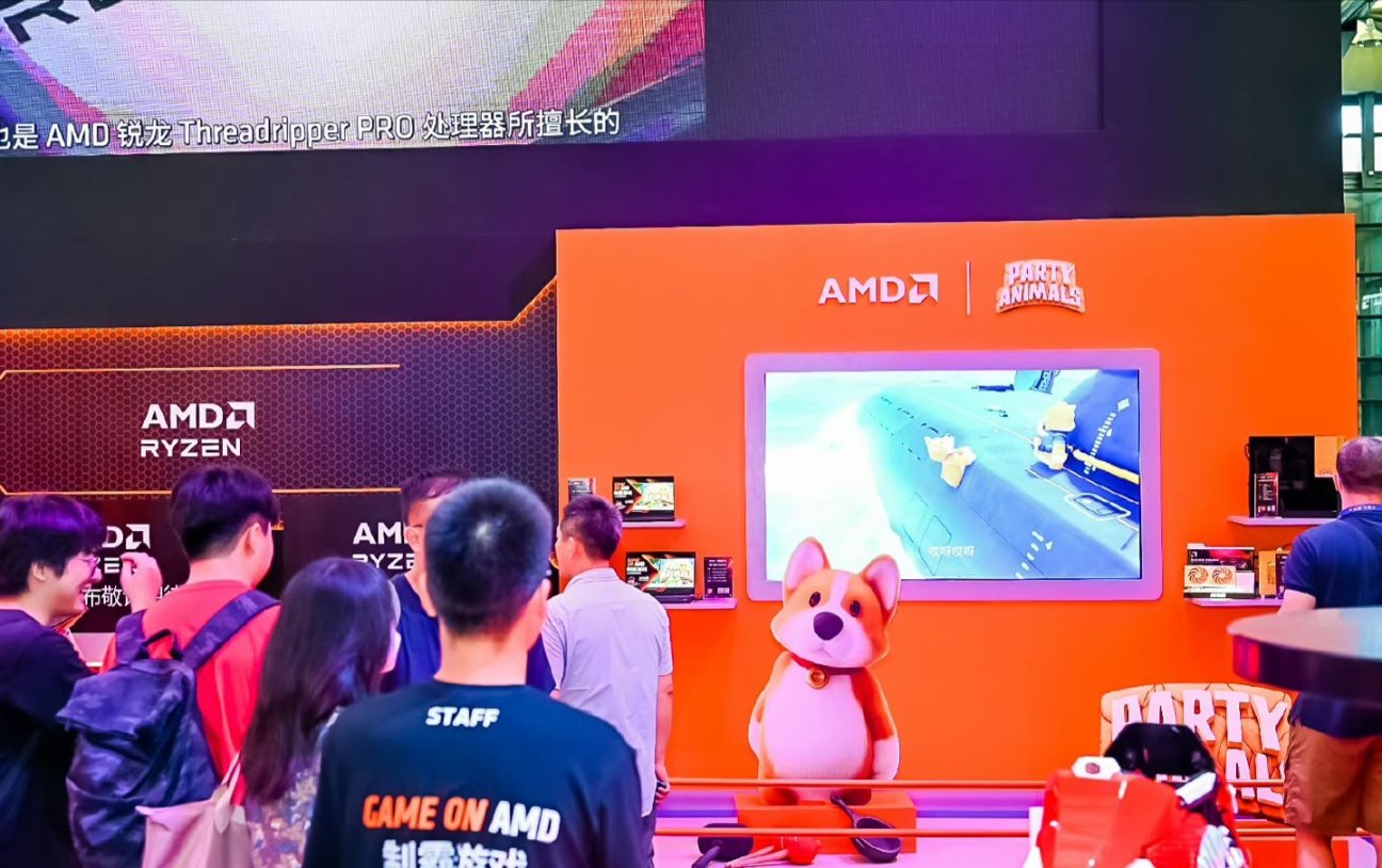 【PC遊戲】動物派對CJ展：線下火爆？！AMD推出聯名顯卡-第5張