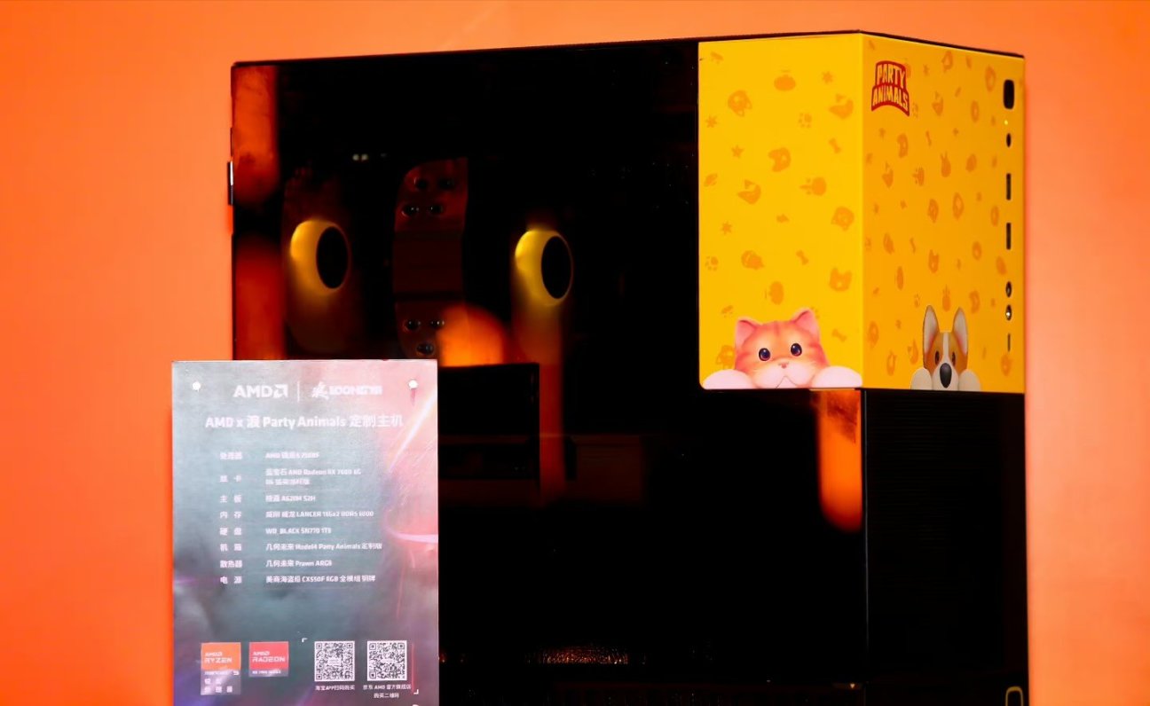 【PC遊戲】動物派對CJ展：線下火爆？！AMD推出聯名顯卡-第7張