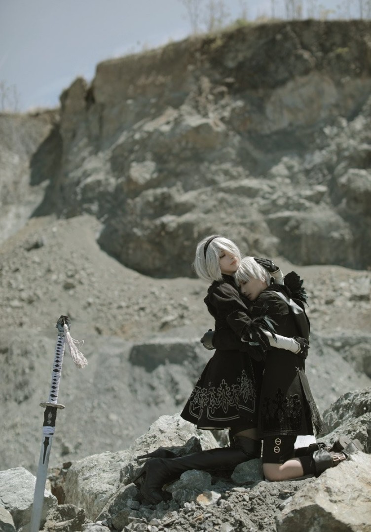 【情投一盒】日本美女COS《尼爾》2B小姐姐 又白又大完美還原-第15張