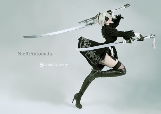 【情投一盒】日本美女COS《尼爾》2B小姐姐 又白又大完美還原-第1張