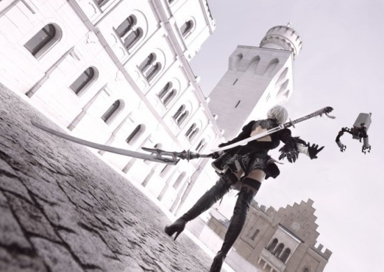 【情投一盒】日本美女COS《尼爾》2B小姐姐 又白又大完美還原-第6張