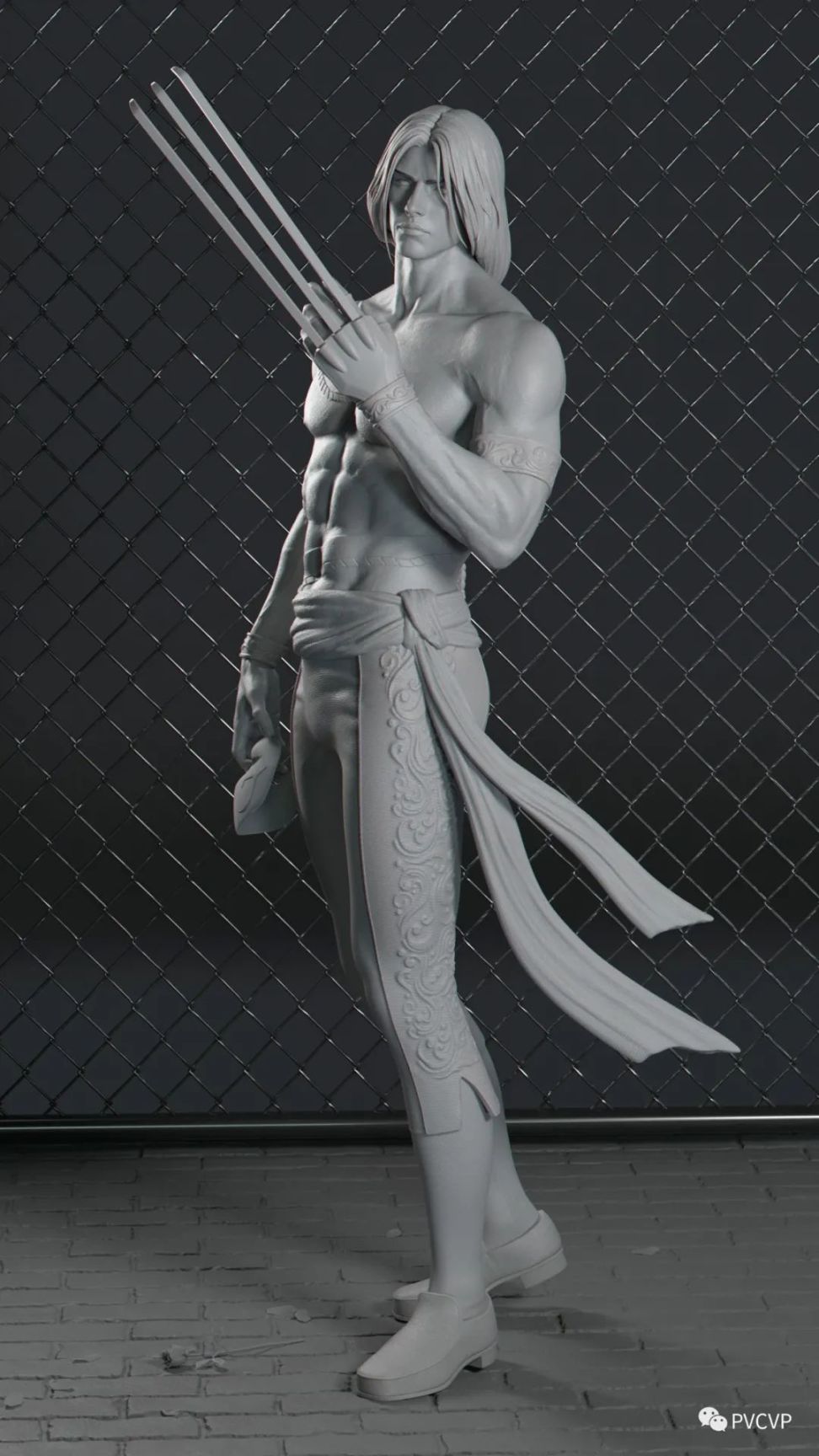 【周邊專區】藝術家Ed Pantera把自己製作的街霸角色都3D打印了，擺一起太帥了-第55張