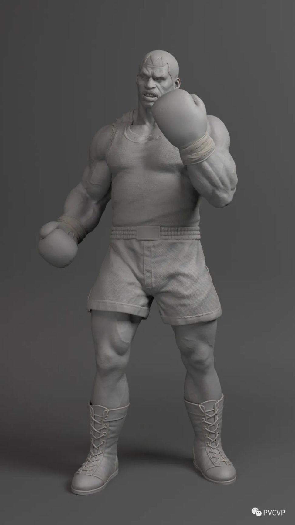 【周边专区】艺术家Ed Pantera把自己制作的街霸角色都3D打印了，摆一起太帅了-第25张