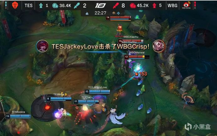 【英雄聯盟】LPL冒泡賽：WBG以3：2戰勝TES，TES遺憾出局-第9張