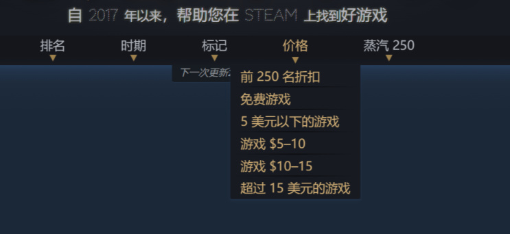 【PC游戏】steam250！一个神奇且实用的网站-第2张