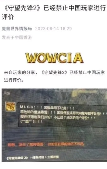 【PC遊戲】暴雪疑似已經放棄中國玩家，部分玩家被禁止遊玩評論-第0張