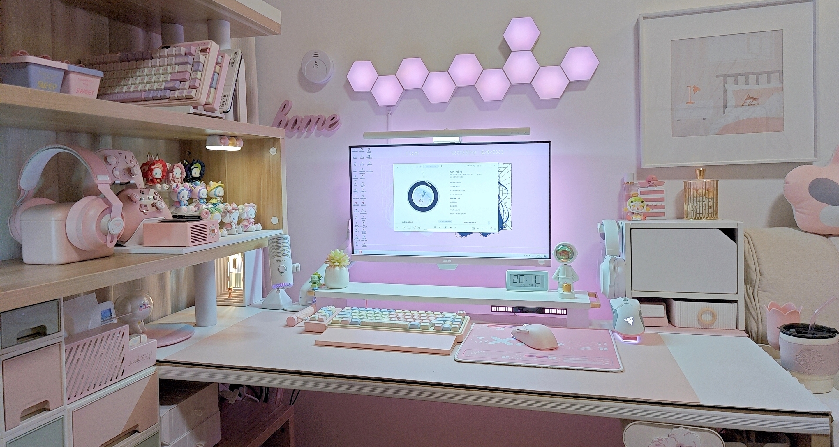 【桌搭分享】低成本桌面改造分享