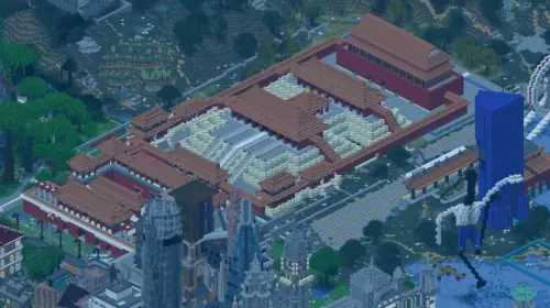 【PC遊戲】主播帶水友在《我的世界》按1:4000的比例還原真實世界-第2張