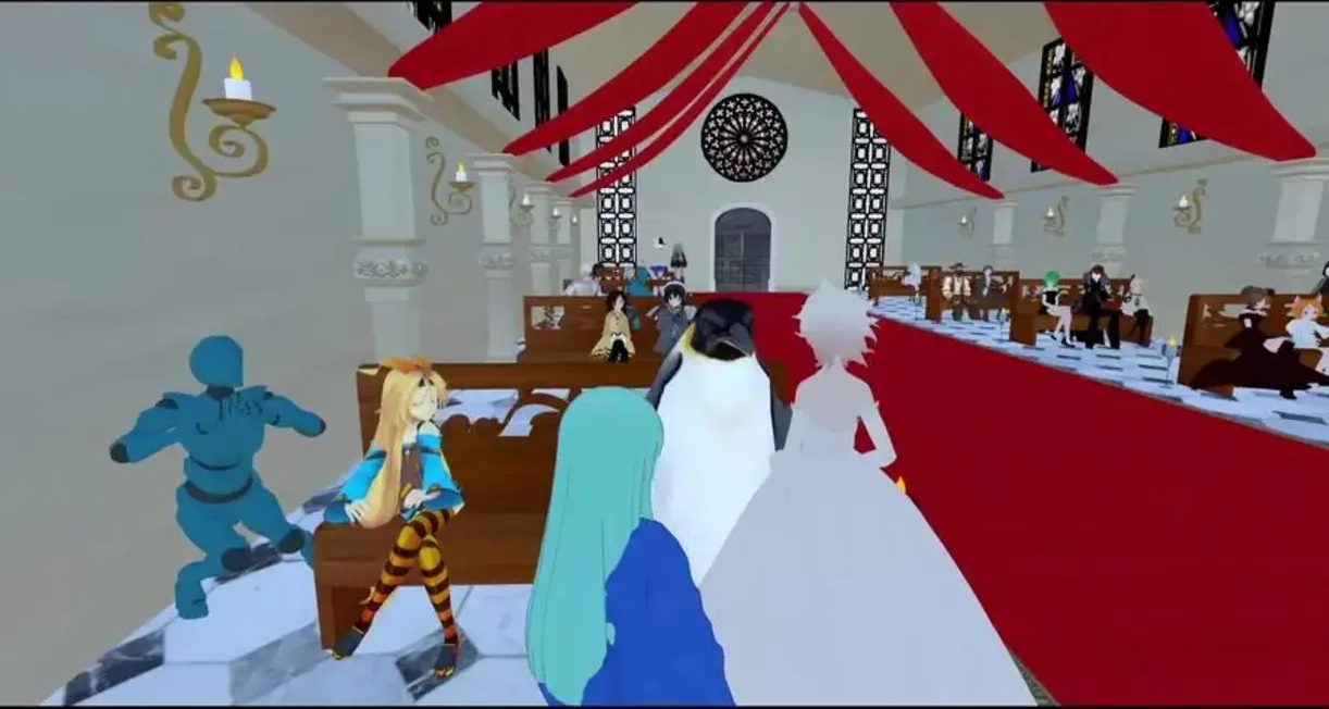 年迈父母行动不便，网友在VRChat举行虚拟婚礼